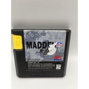 Madden NFL 96 (Sega Genesis, 1995) Authentic - Clean Pins - Tested - Free Ship